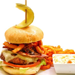Brisket Mushroom Burger